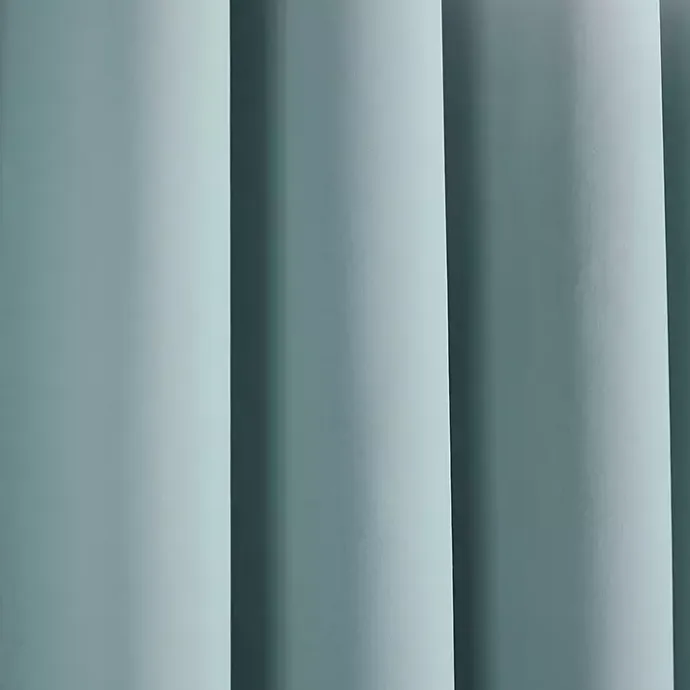 Outlet Kirklands Home Knotted Curtain Panel Set, 95 in. Blue