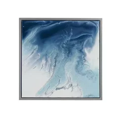 Outlet Kirklands Home Blue Lagoon Framed Canvas Art Prints, Set of 2