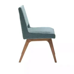 Clearance Kirklands Home Mid-Century Modern Dining Chairs, Set of 2 Blue