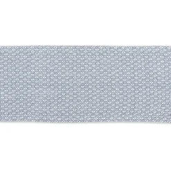 Best Kirklands Home Mini Diamond Fringe End Table Runner, 108 in. Blue