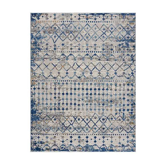 Best Kirklands Home Moroccan Area Rug, 5x7 Blue
