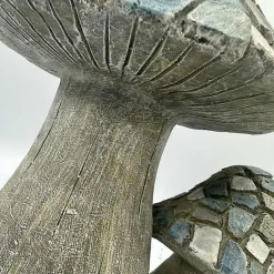 Clearance Kirklands Home Blue Mosaic Mushrooms Outdoor Statue