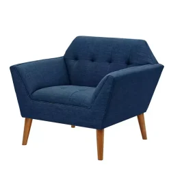 Online Kirklands Home Newman Mid-Century Accent Chair Blue