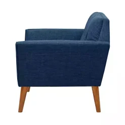 Online Kirklands Home Newman Mid-Century Accent Chair Blue