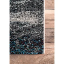Online Kirklands Home Blue Nora Abstract Area Rug, 5x8