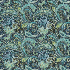 New Kirklands Home Paisley Outdoor Settee Cushion Blue