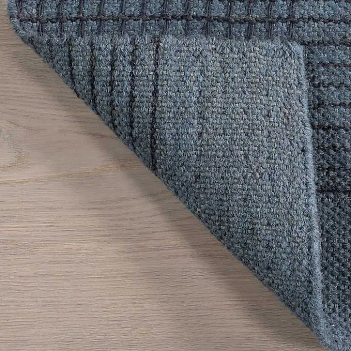 Sale Kirklands Home Plaid Emily Henderson x RugsUSA Rug, 8x10 Blue
