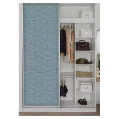Hot Kirklands Home Poplin Peel & Stick Wallpaper Blue