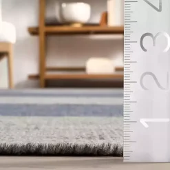 Kirklands Home Blue Portland Emily Henderson x RugsUSA Rug, 5x8