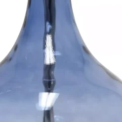 Discount Kirklands Home Rippled Glass Droplet Table Lamp Blue