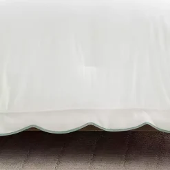 Discount Kirklands Home Blue Scalloped Edge 3-pc. King Comforter Set
