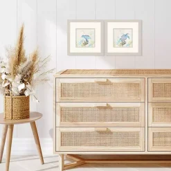 Sale Kirklands Home Blue Sea Turtle Frames Art Prints, Set of 2