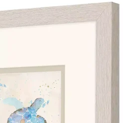 Sale Kirklands Home Blue Sea Turtle Frames Art Prints, Set of 2