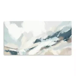 Hot Kirklands Home Blue Seaside Abstract Canvas Art Print