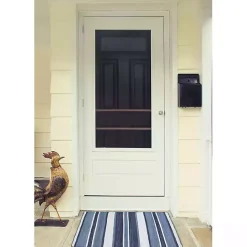 Clearance Kirklands Home Blue Shades Striped Indoor/Outdoor Scatter Rug