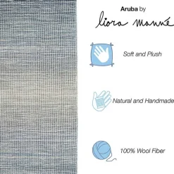 Sale Kirklands Home Shading Outdoor Area Rug, 8x10 Blue