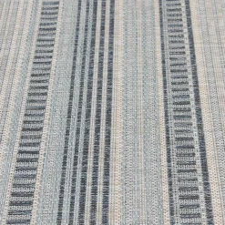Kirklands Home Striped Lava Indoor/Outdoor Area Rug, 5x7 Blue