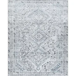 Online Kirklands Home Traditional Washable Area Rug, 6x9 Blue