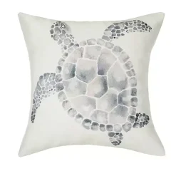 Sale Kirklands Home Blue Turtle Outdoor Pillow
