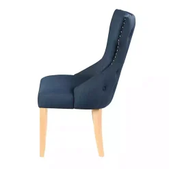 Online Kirklands Home Upholstered Wingback Dining Chairs, Set of 2 Blue