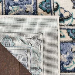 Kirklands Home Blue Vintage Medallion Indoor/Outdoor Rug, 8x10