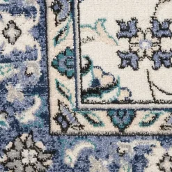 Kirklands Home Blue Vintage Medallion Indoor/Outdoor Rug, 8x10