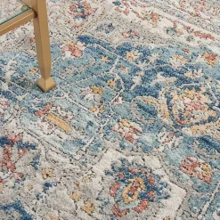 Clearance Kirklands Home Vintage Raj Area Rug, 5x7 Blue