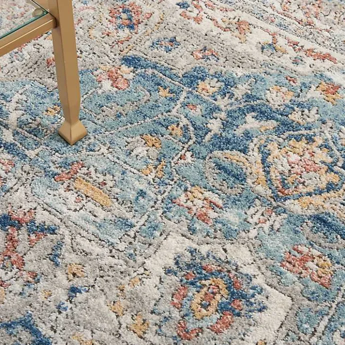 Clearance Kirklands Home Vintage Raj Area Rug, 5x7 Blue