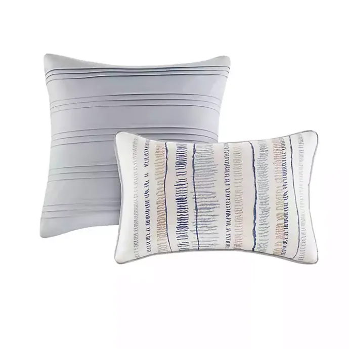 Hot Kirklands Home Blue Watercolor 8-pc. Full/Queen Comforter Set