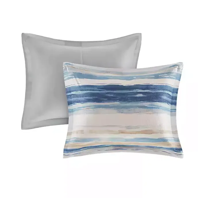 Clearance Kirklands Home Blue Watercolor 8-pc. King Comforter Set