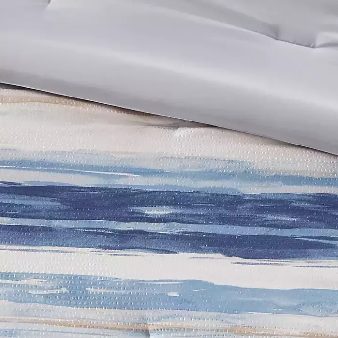 Clearance Kirklands Home Blue Watercolor 8-pc. King Comforter Set