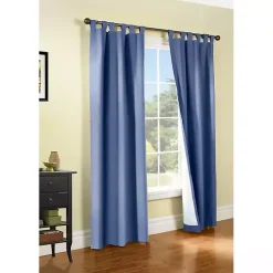 Hot Kirklands Home Weathermate Blackout Curtain Pannel, 84 in. Blue