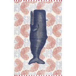 Outlet Kirklands Home Blue Whale Thomas Paul Area Rug, 5x8