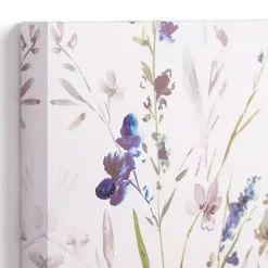 Outlet Kirklands Home Blue Wildflowers I Canvas Art Print