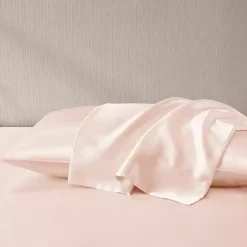 Best Kirklands Home Blush Satin Standard 2-pc. Pillow Case Set Pink