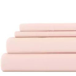 Outlet Kirklands Home Blush Ultra Soft 4-pc. Full Sheet Set Pink