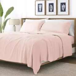 Outlet Kirklands Home Blush Ultra Soft 4-pc. Full Sheet Set Pink