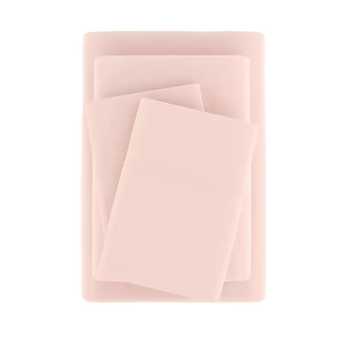 Outlet Kirklands Home Blush Ultra Soft 3-pc. Twin XL Sheet Set Pink