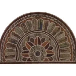 New Kirklands Home Boardwalk Path Ornamental Entry Slice Doormat