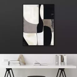Outlet Kirklands Home Bold Geometry I Framed Canvas Art Print