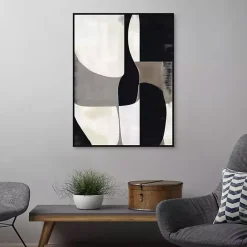 Outlet Kirklands Home Bold Geometry I Framed Canvas Art Print