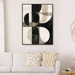 Discount Kirklands Home Bold Geometry II Framed Canvas Art Print