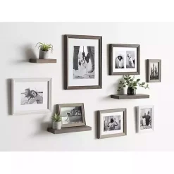 New Kirklands Home Bordeaux 10-pc. Gallery Wall Frame and Shelf Set