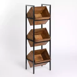 New Kirklands Home 3-Box Standing Storage Rack