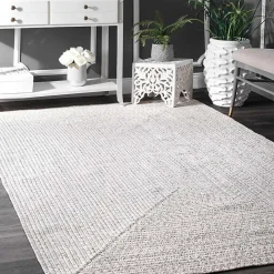 Online Kirklands Home Braided Leah Indoor/Outdoor Area Rug, 3x5 Ivory