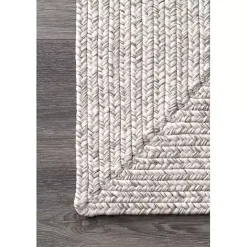 Online Kirklands Home Braided Leah Indoor/Outdoor Area Rug, 3x5 Ivory