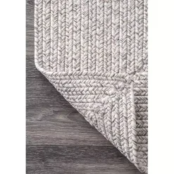 Online Kirklands Home Braided Leah Indoor/Outdoor Area Rug, 3x5 Ivory