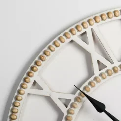 Outlet Kirklands Home Brett Beaded Wood Wall Clock