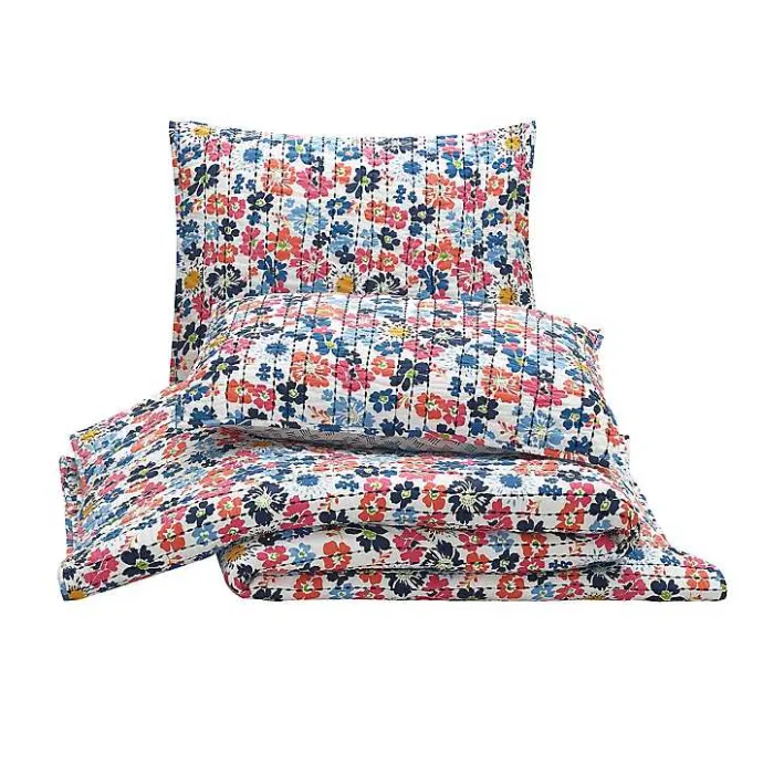 Outlet Kirklands Home Bright Blossom 3-pc. Full/Queen Quilt Set Multi