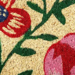 Best Kirklands Home Bright Summer Blossoms Coir Doormat